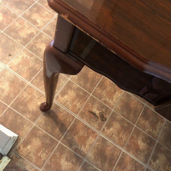 VINTAGE WOOD DESK - Picture 3 of 3